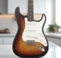 FENDER JAPAN ST62-53 3TS ELECTRIC GUITAR MADE IN JAPAN USED WITH CASE