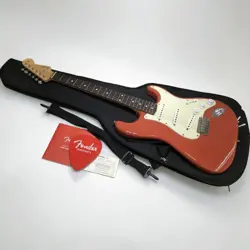 FENDER JAPAN 60S STRAT ELECTRIC GUITAR USED VINTAGE STYLE MAPLE NECK SOFT CASE