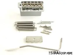 USED FENDER STANDARD STRATOCASTER STRAT TREMOLO + ARM 6 SADDLE ASSEMBLY