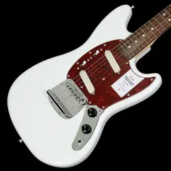 FENDER MADE IN JAPAN TRADITIONAL 60S MUSTANG ROSEWOOD OLYMPIC WHITE WEIGHT: 2.89