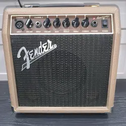 FENDER ACOUSTASONIC 15 WATT ACOUSTIC GUITAR AMPLIFIER UNTESTED