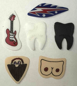 UNUSUAL GUITAR PICK LOT #3 
