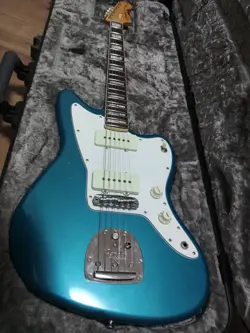 ELECTRIC GUITAR FENDER 2019 LIMITED COLLECTION JAZZMASTER OCEAN TURQUOISE COLOR