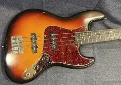 FENDER JAPAN JB62-80 MOD 3TS USED ELECTRIC BASS  1990