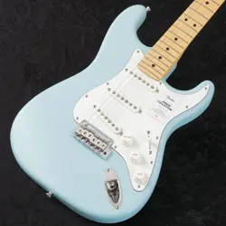 *FLOOR MODEL* FENDER MIJ JUNIOR COLLECTION STRATOCASTER SATIN DAPHNE BLUE