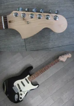 MANAGEMENT SQ-ST10 SQUIRER SQUIER  HEAD STRATOCASTER ELECTRIC GUITAR BY FENDER