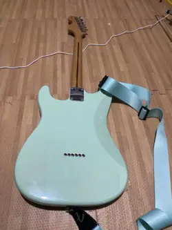 ORIGINAL FENDER TOM DELONGE STRATOCASTER SURF GREEN