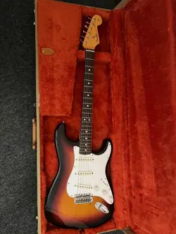 ELECTIC GUITAR FENDER AMERICAN VINTAGE STRATOCASTER 3TS SUNBURST 1989 V033539