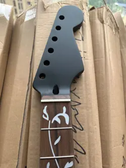 22 FRETS ELECTRIC GUITAR NECK ROSEWOOD FRETBOARD VINE INLAY FOR FENDER STRAT ST