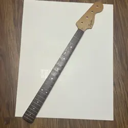 VINTAGE 90S FENDER SQUIER P BASS MAPLE ROSEWOOD NECK NATURAL AGED