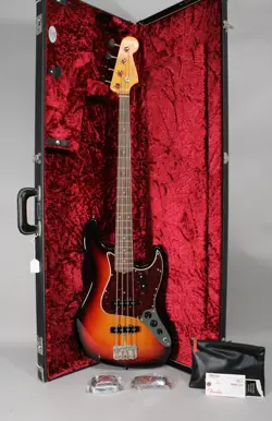 2019 FENDER AMERICAN ORIGINAL '60S JAZZ BASS 3-COLOR SUNBURST W/OHSC