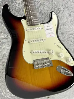 FENDER MADE IN JAPAN HYBRID II STRATOCASTER/ROSEWOOD -3-COLOR SUNBURST- #GGD54