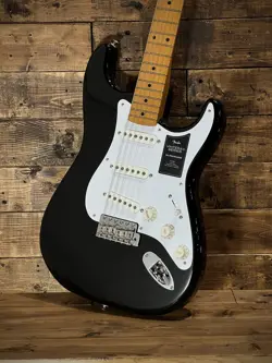 FENDER VINTERA II 50S STRATOCASTER -BLACK- #MX23044551 3.47KG #GG583