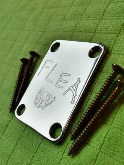 FENDER ~ FLEA ROAD WORN� ~ NECK PLATE FOR JAZZ OR P BASS STRATOCASTER TELECASTER