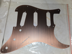 NEW COPPER ALUMINUM ANODIZED PICKGUARD 11 HOLE FOR FENDER STRAT/STRATOCASTER