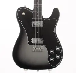 FENDER / AMERICAN PROFESSIONAL TELECASTER DELUXE SHAWBUCKER SILVER BURST EBONY
