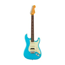 FENDER AMERICAN PROFESSIONAL II HSS STRATOCASTER ELECTRIC GUITAR, RW FB, BLUE