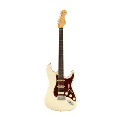 FENDER AMERICAN PROFESSIONAL II HSS STRATOCASTER ELECTRIC GUITAR, RW FB, OLYMPIC