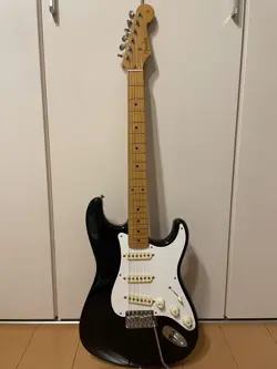FENDER JAPAN STRATOCASTER ST57 BLACK SAFE PACKING!