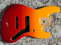 2022 FENDER PLAYER PLUS V JAZZ BASS BODY TEQUILA SUNRISE