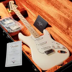 FENDER CUSTOM SHOP ROBIN TROWER STRATOCSATER ARCTIC WHITE 2009