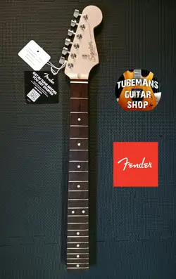 NEW FENDER SQUIER STRAT NECK WITH TUNERS
