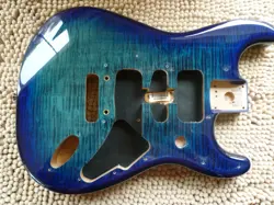 GENUINE FENDER PLAYER HSH STRATOCASTER STRAT BODY BLUE BURST PLUS TOP