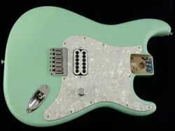 MINT! FENDER LTD. TOM DELONGE STRATOCASTER STRAT LOADED BODY DUNCAN SURF GREEN