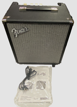 OPEN BOX FENDER RUMBLE 25 BASS COMBO AMP (25W).  WOW! BUY NOW ON THE CHEAP!