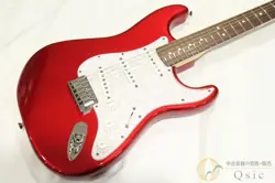 JUNK USED FENDER AMERICAN STANDARD STRATOCASTER CHROME RED TRUSS ROD LIMIT 2006