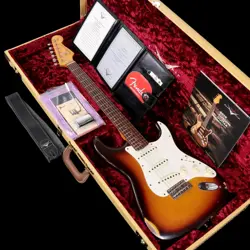 FENDER CUSTOM SHOP / LTD 1959 TRANSITION STRATOCASTER RELIC CHOCOLATE 3-COLOR