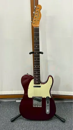 ELECTRIC GUITAR FENDER CS63TL TELECASTER  WINE RED S/N R17629 WITH HARD CASE