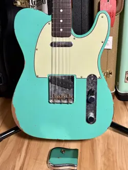 FENDER CUSTOM SHOP 1964 TELECASTER RELIC AGED SEAFOAM GREEN 2023