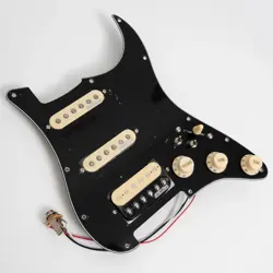 SSH PREWIRED LOADED PICKGUARD WILKINSON ALNICO 5 PICKUP FOR FENDER STRAT GUITAR