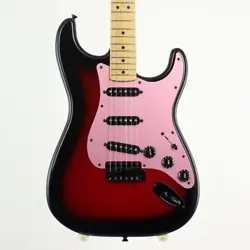 FENDER KEN STRATOCASTER GALAXY RED USED ELECTRIC GUITAR