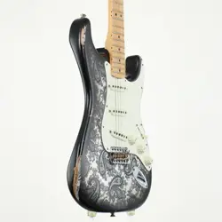 FENDER CUSTOM SHOP LIMITED EDITION 1968 PAISLEY STRATOCASTER RELIC BLACK