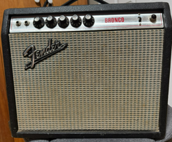 FENDER BRONCO SILVERFACE TUBE AMP