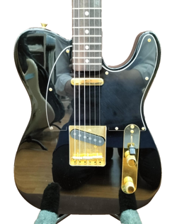 [FENDER JAPAN] TLG80-55 BLACK GOLD HARDWARE MADE IN JAPAN 1991-1992 SOLID GUITAR