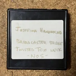 BROADCASTER HAND SHOP TELECASTER SET CUSTOM PICKUP JOSEFINA WOUND FENDER