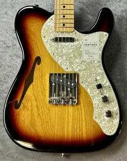 FENDER MADE IN JAPAN HERITAGE 60S TELECASTER THINLINE -3-COLOR SUNBURST- #GGDZ3