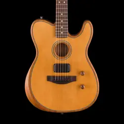 FENDER ACOUSTASONIC STANDARD TELECASTER AGED NATURAL ACOUSTIC ELECTRIC GUITAR