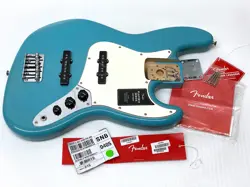 ALNICO V GENUINE MIM FENDER PLAYER II JAZZ J BASS LOADED ALDER BODY BLUE GUITAR
