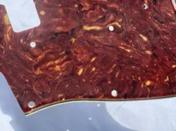 VINTAGE 60' - '71  FENDER JAZZ  PICKGUARD  TORTOISE 62 RELIC USA  64 AGED AVRI