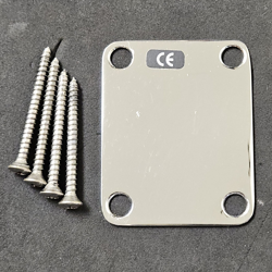 2000 FENDER NASHVILLE TELE BLANK NECK PLATE & SCREWS STRAT TELE ELECTRIC GUITAR