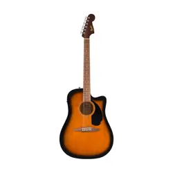 FENDER CALIFORNIA DEBUT REDONDO CE SERIES ACOUSTIC GUITAR, 2-COLOUR SUNBURST