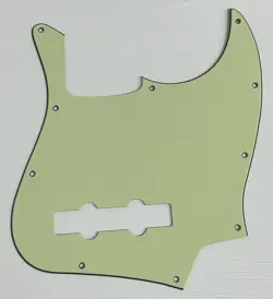 PICKGUARD COMPATIBLE FOR FIT FENDER JAZZ BASS STANDARD 10 SCREW STYLE GUITAR