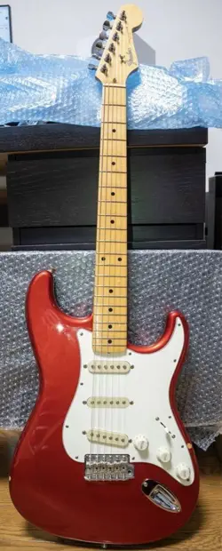 FENDER JAPAN STRATOCASTER CAR ELECTRIC GUITAR USED SHIPPING FROM JAPAN