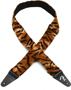 FENDER WILD TIGER PRINT GUITAR STRAP