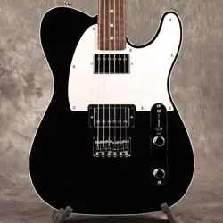 FENDER ISHIBASHI FSR MIJ HYBRID II TL CUSTOM HH BLACK W ANODIZED SILVER PG S N J