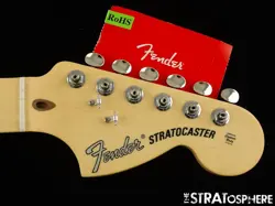 FENDER AMERICAN PERFORMER TIMBER STRATOCASTER NECK + TUNERS, USA STRAT MAPLE
